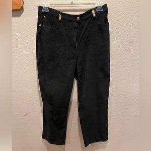 St. John Black Slacks